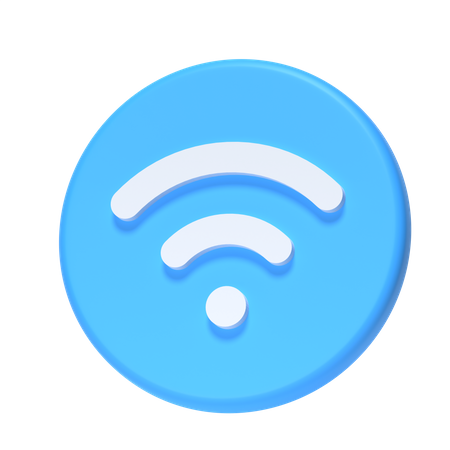 Wifi  3D Icon