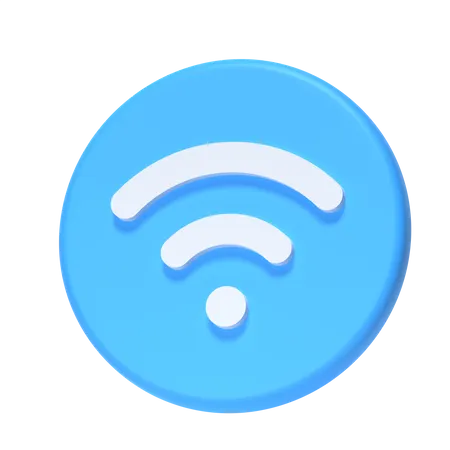 Wifi  3D Icon