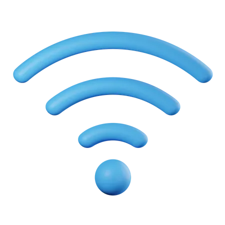 Wifi  3D Icon