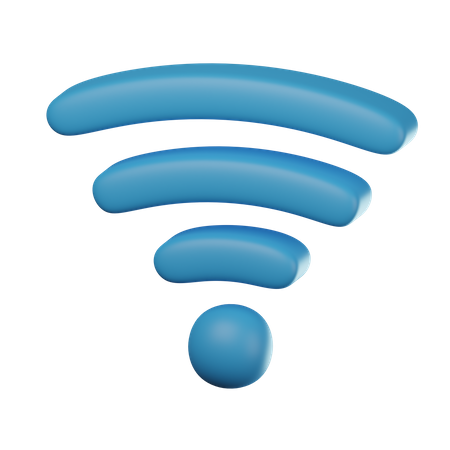 Wifi  3D Icon