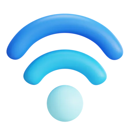 Wifi  3D Icon