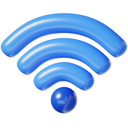 Wifi  3D Icon