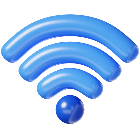 Wifi  3D Icon