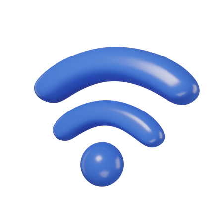 Wifi  3D Icon