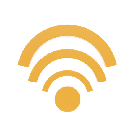 Wifi  3D Icon