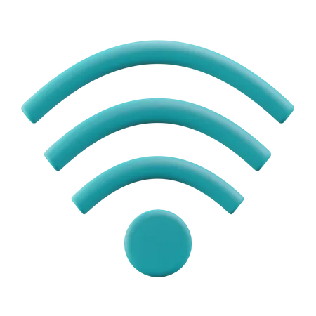 Wifi  3D Icon