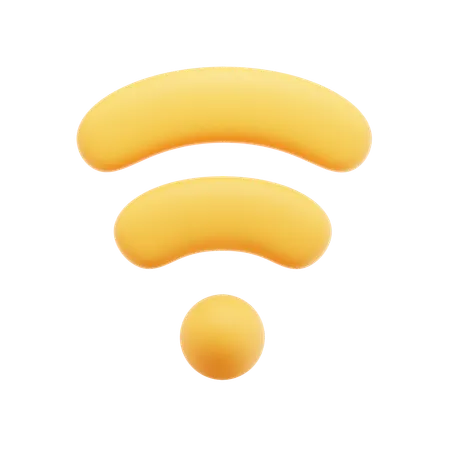 Wifi  3D Icon