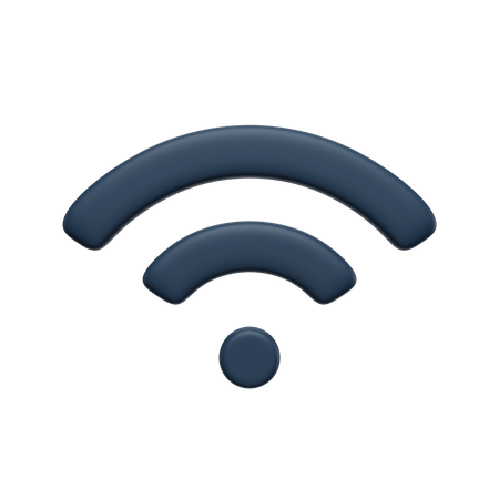 Wifi  3D Icon