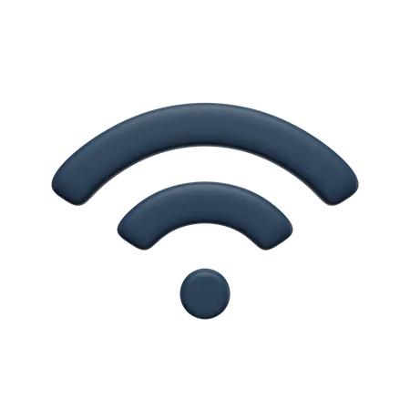 Wifi  3D Icon