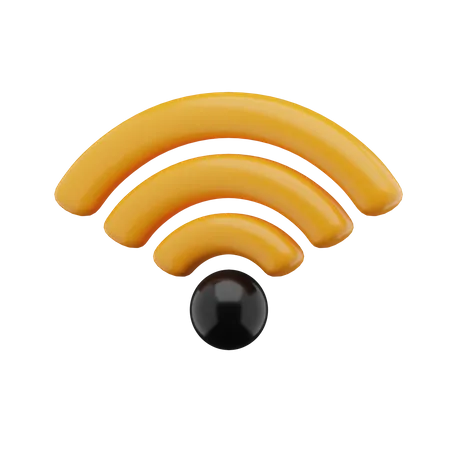 Wifi  3D Icon