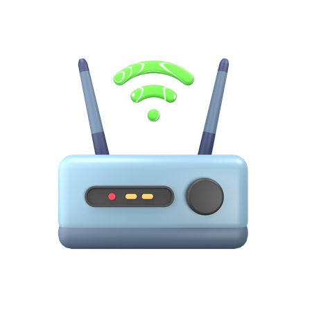 Wifi  3D Icon