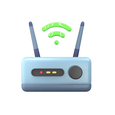 Wifi  3D Icon