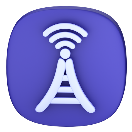 Wifi  3D Icon