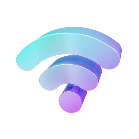 Wifi  3D Icon