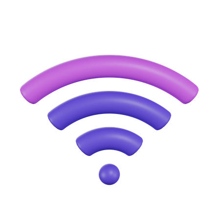 Wifi  3D Icon