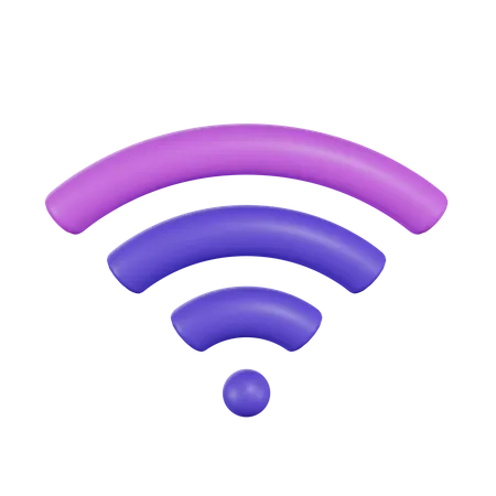 Wifi  3D Icon