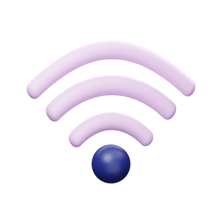 Wifi  3D Icon