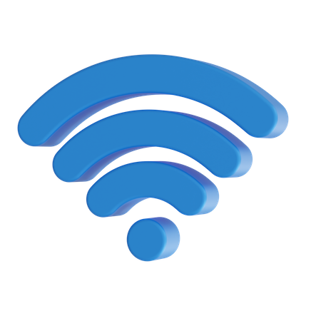 Wifi  3D Icon