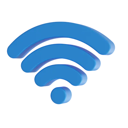 Wifi  3D Icon