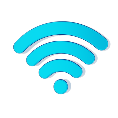 Wifi  3D Icon