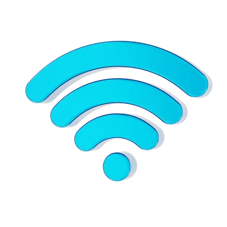 Wifi  3D Icon