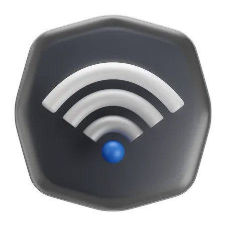 Wifi  3D Icon