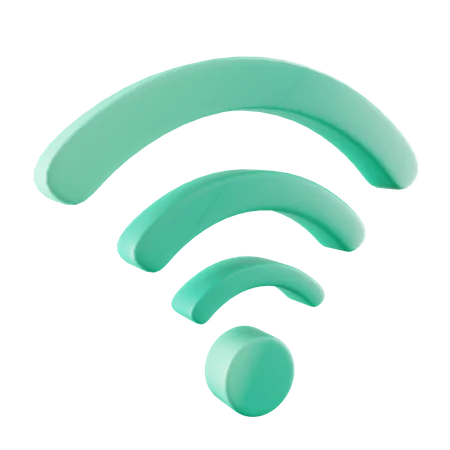 Wifi  3D Icon