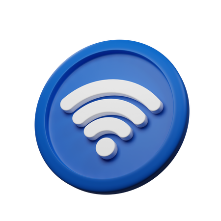 Wifi  3D Icon