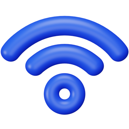 Wifi  3D Icon