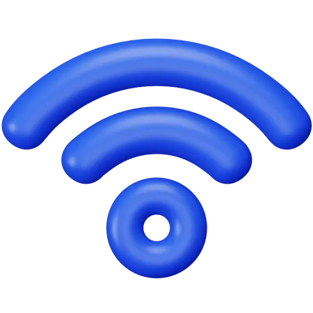 Wifi  3D Icon