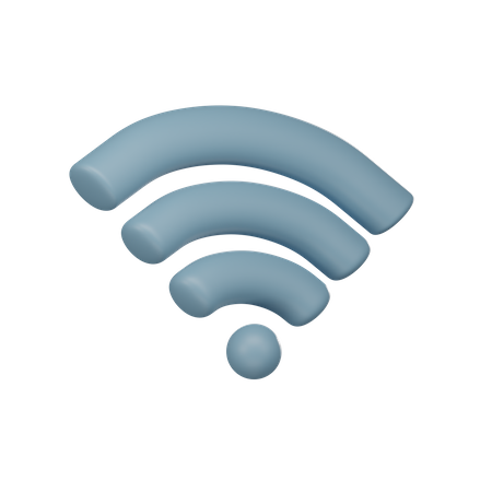 Wifi  3D Icon