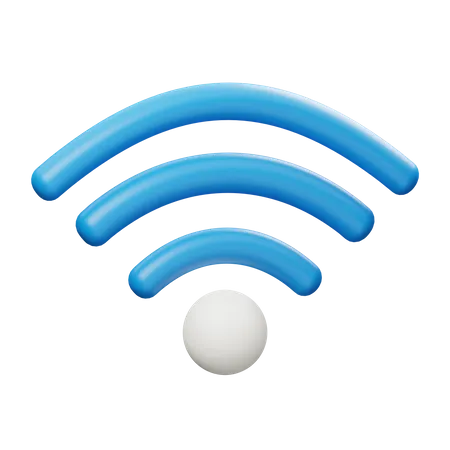 Wifi  3D Icon