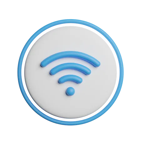 Wifi  3D Icon