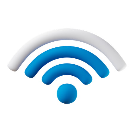 Wifi  3D Icon