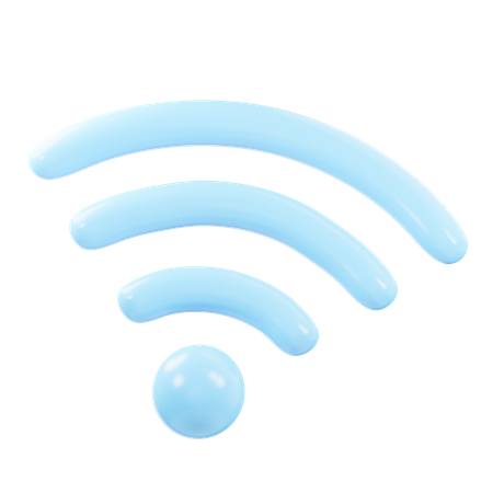 Wifi  3D Icon