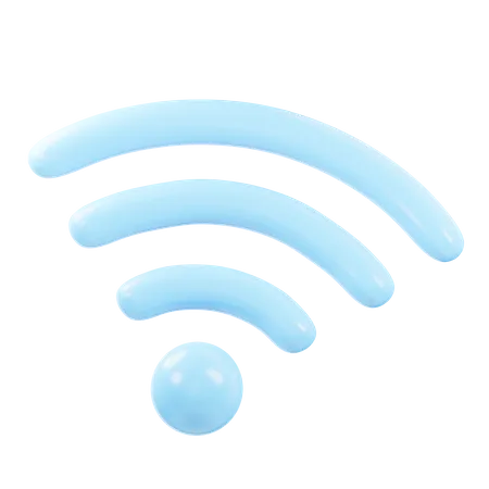 Wifi  3D Icon