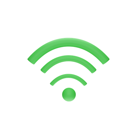 Wifi  3D Icon