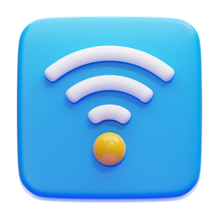 WIFI  3D Icon