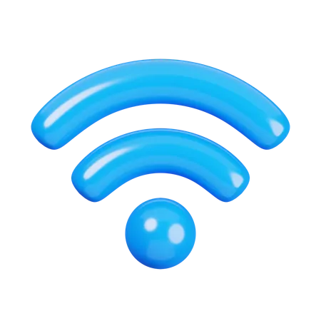 Wifi  3D Icon