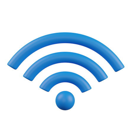 Wifi  3D Icon