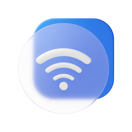 Wifi  3D Icon