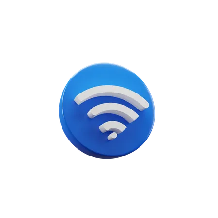 Wifi  3D Icon