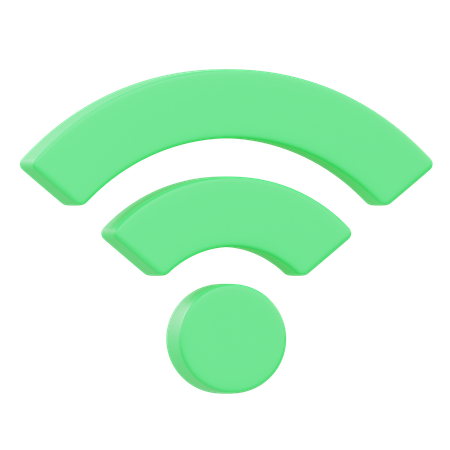 Wifi  3D Icon