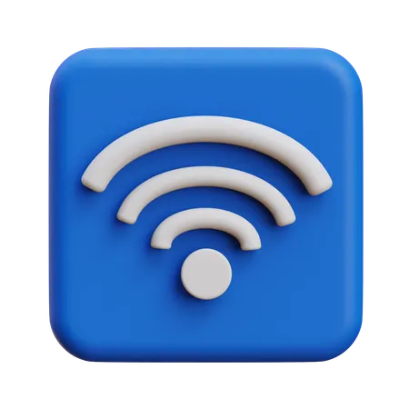 Wifi  3D Icon
