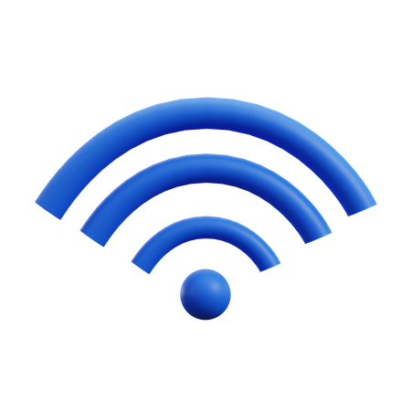 Wifi  3D Icon