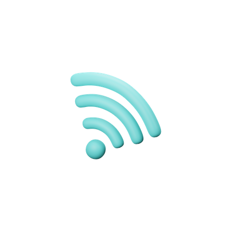 Wifi  3D Icon