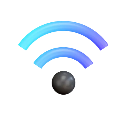 Wifi  3D Illustration