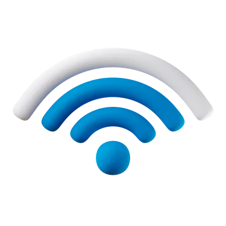 Wifi Network 3 D Icon 3D Icon
