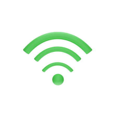 Wifi  3D Icon