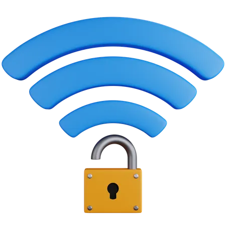 Wifi Access  3D Icon